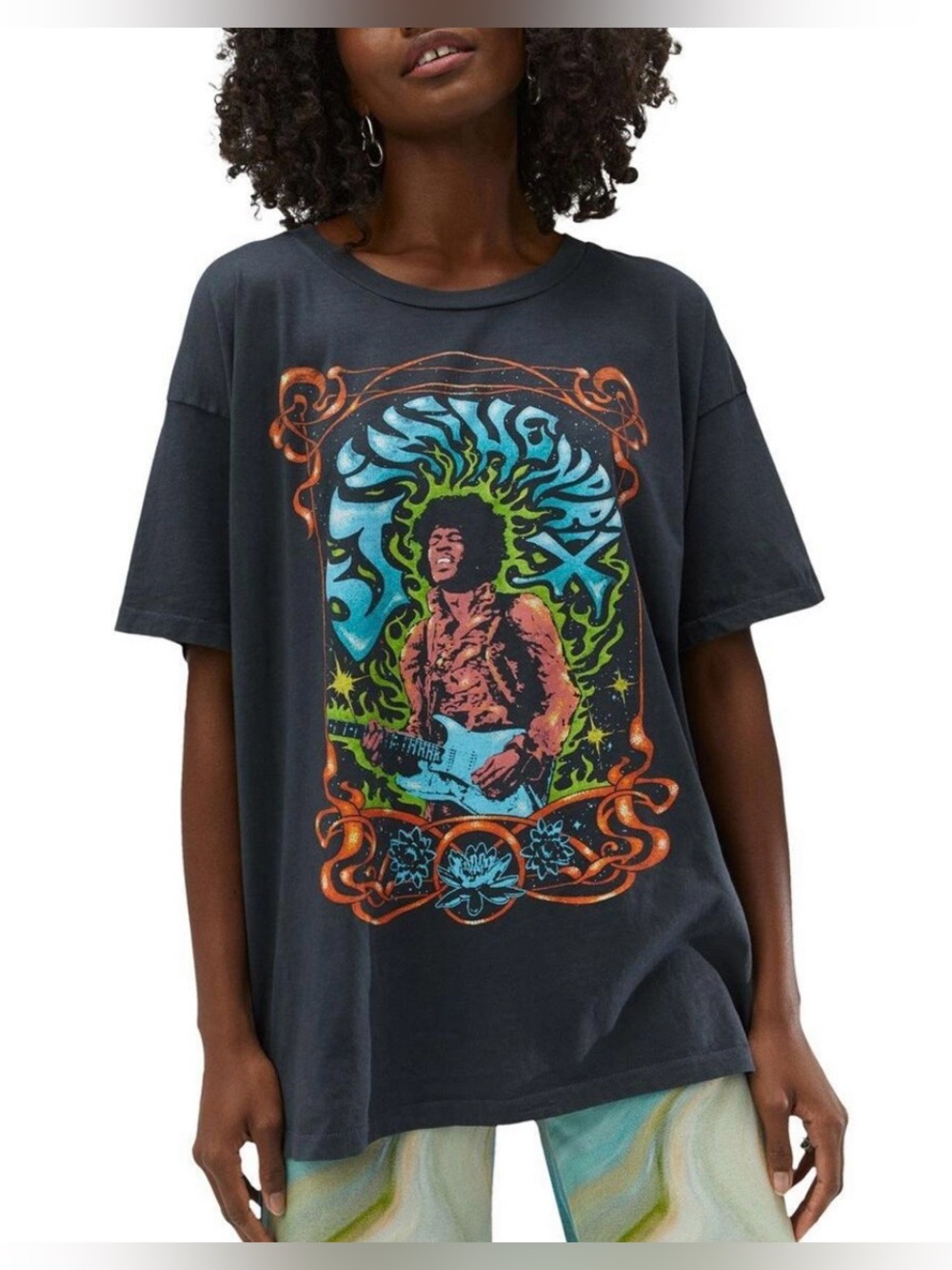 Daydreamer Jimi Hendrix Psychedelic Nouveau T-shirt